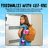 Clip-On Plush (Polar Pete) - 5.5 Inch Soft Plush with Secure Clip, Collectible Stuffed Animal for Backpacks and Luggage