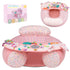 Baby Donut Sit Me Up Floor Seat for 3-36 Months, Inflatable Baby