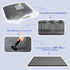 PapaMama 1.3" Tummy 39X59) Baby Play Mat for Floor, Thick Memory Foam Muscle Playpen Cushion, Soft Coral Velvet Time