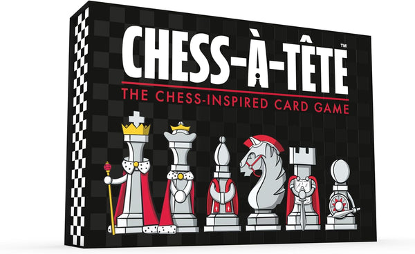 Chess-a-tete Chess--Tte 2 Player Strategy Card Game for Adults & Teens | Chess-Inspired