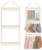 POVETIRE Pacifier Clip Holder Baby Bibs Organizer, Neutral Baby Bandana Drool Bibs