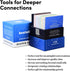 Pack 170 BestSelf Icebreaker Deeper Talk Deck - Conversation Starter Card to Deepen Friendships with Prompts to Create