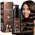 Instant Black Hair Dye Shampoo for Gray Hair Coverage | Hair Color Shampoo for Men/Women | 3 in 1-100% Grey Cover,