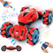 RC Car Toys for Boys Girls 6-12, Gesture Sensing Stunt Car with Lights Music, 2.4GHz 4WD Hand Remote Control 360°