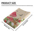 Mushroom Rabbit Easter Changing Pad Cover, Waterproof Decor, Cozy Breathable Lightweight Sheet for Infant/Toddler