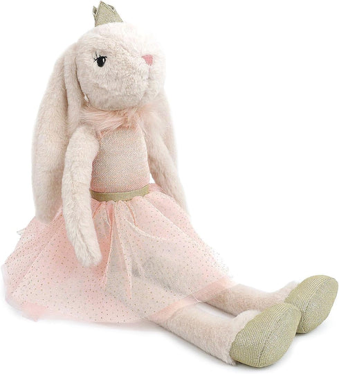 MON AMI Princess Brianna Bunny Doll - 18", Soft & Cuddly Plush Animal Doll, Great Gift for Kids, Boys, Girls