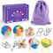 Brain Teaser Puzzles for Adults and Kids - 10Pcs Puzzle Games Set, 3D Wooden Plastic Metal Unlock Interlock Educational