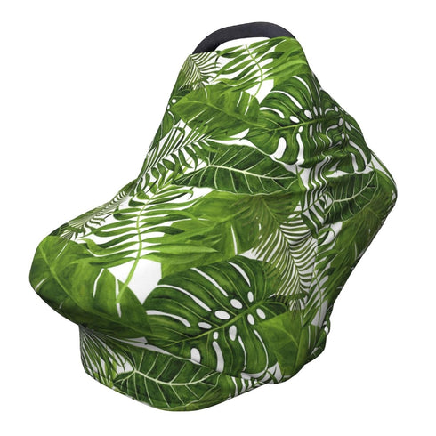 Schgap Leaves Car Seat Cover for Babies Nursing Cover Breastfeeding Baby Carrier Cover