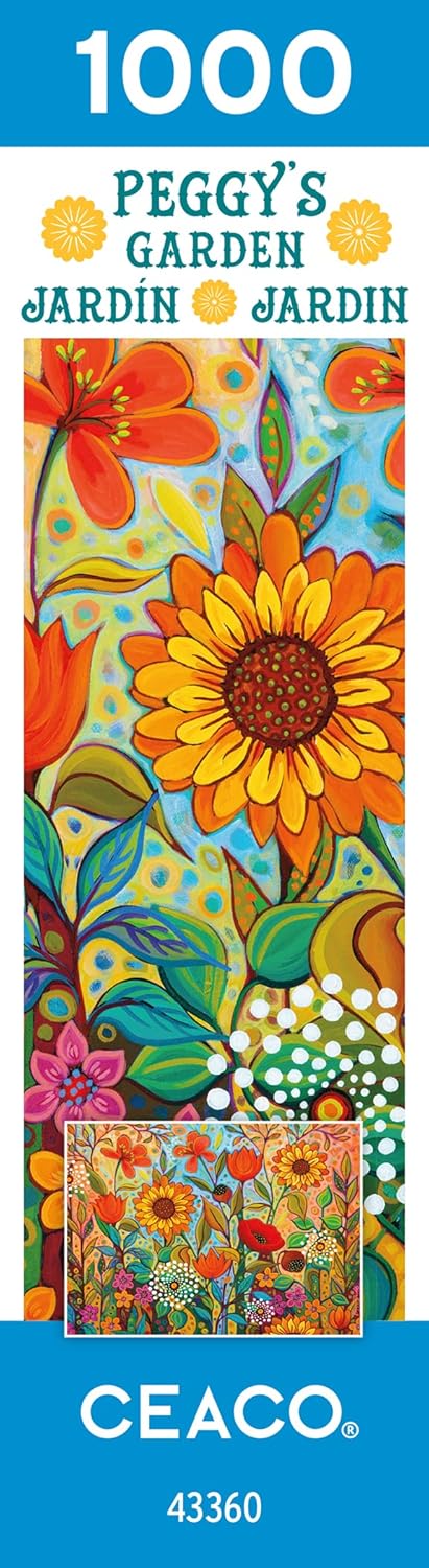 Ceaco - Peggy's Garden Joy in The Morning 1000 Piece Jigsaw Puzzle