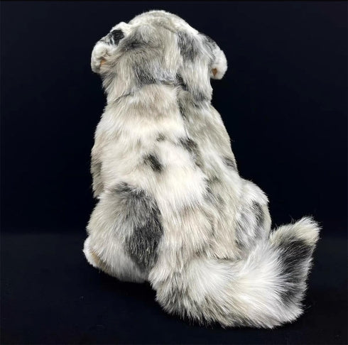 Pugsly Pug Plush Stuffed Animal Puppy Dog, 12 inches (Australian Shepherd)