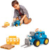 Driven by Battat 7-Inch Telehandler Forklift Toy with Lights & Sounds, Movable