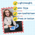ZEENKIND Spanish & English Small Talking Laptop Toy for Kids 2-4 Years Old, Learn Spanish Alphabet Numbers Words