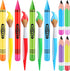 12 Pcs Inflatable Crayons Balloons Set Giant Crayons Jumbo Pencils Large Paint