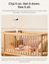 Dr.Care SBM001/SBM002/SBM005, Baby Monitor Crib Mount, Compatible with Adjustable Long Gooseneck Baby Camera Holder