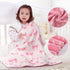 30 40 Inch SmoothNovelty Pink Bow Baby Throw Blanket Cute Dual Side Microfiber Newborn Girl Swaddle Blanket x Coquette