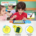 6-in-1 Kids Tablet with ABC/Words/Numbers/Color/Games/Music, Interactive Educational Toys for Age 3-5 Learning