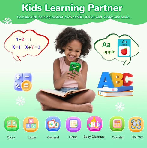 2.8" 3-10 (32GB) Lapare Kids Smart Phone Toy for Boys, Touchscreen Cell Phone Toy with Dual Camera, Game, Music Player