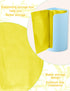 Box,96 96 (23"x18") Large Adult Diaper Disposal Bags with Wall Mount Storage Pcs Blue & Pcs yellow Adult Diaper