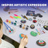 Set 6 7 8 9 10 11 12 EPUMP Rock Painting Kit for Kids - Glow in The Dark Arts and Crafts Supplies Kits for Girls Boys