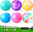 24 Pieces 9 Inch Bouncing Balls - Marbleized Bouncy Balls for Kids, Fun Indoor Outdoor Playballs for All Ages