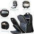 Backpack, MOMUVO Diaper Bag Quilted Baby Bag with Changing Pad & Stroller Straps & Pacifier Case, Large Travel Diaper
