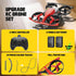 SPINORBITOR 8-12, 24 Set, 2 1 10-14 Race,360 Flips,2 Drones for Kids Mini Indoor Drone with Piece Track in RC