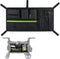 Stroller Wagon Cargo Net,Double-Layer Side Pockets Attachment for WONDERFOLD,Foldable Mesh Sorting Organizer