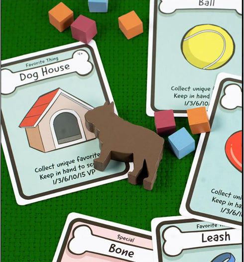 Dog Lover Card Game by AEG: Rescue Beloved Dogs, Train New Tricks, Ages 10+, 2-4 Players, 30 Min