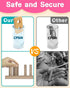 1 2 1-3 2-4, kecristv Montessori Toys for Year Old Girl and Boy Birthday Gifts, Shape Sorter Wooden Toys for Toddlers
