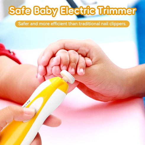 Trimmer 6 1 Set Qunlions life Baby Nail Electric, in Baby Nail File Clippers Infant Grooming Kit Manicure for Toddler