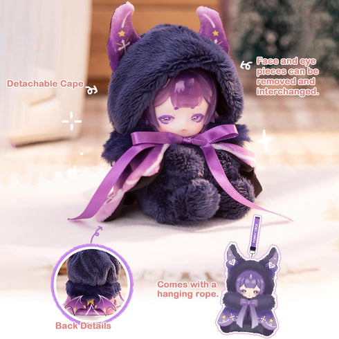 BEEMAI 1PC (1 7 Antu Cute Petite Series Plush Blind Box of Possible Styles) Cute Figures Collectible Toys Birthday