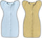 DONOMILO 2-Pack Baby Transition Swaddle Set, Breathable Infant Sleep Sack, Soft Swaddling Sack