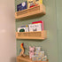 6 Bedroomm Pcs Ocean Animal Nursery Decor Blocks Wooden Shelf Decor for Baby Nursery Room Kids