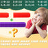 Jenaai 500 Pcs Math Learning Linking Cube, Colorful Counting Blocks with Storage Container for Educational Use