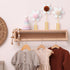 3 Set Beeveer Pcs Wooden Daisy Nursery Shelf Decor Boho Daisy Decor Floral Aesthetic Flower Wall Art Bohemian Style
