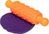 READY 2 LEARN Set of 4 Paint and Dough Texture Rollers - Textured Dough Rolling Pins for Kids Crafts and Decoration