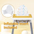 Inflatable Supporting Cushion for IKEA Antilop High Chair, Baby High Chair Cushion, Polyester Fabric Cover