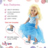 Emily Rose Doll Clothes & Accessories, 18-inch Princess Queen Costume Ball Gown Dress, Fits Most 18" Dolls
