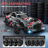 EOQIFJM Car,1:24 4WD Tires,2 RC Drift High Speed Electric Remote Control Car with LED Lights,Drifting Batteries,Dual