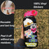 DETICKERS Gaming Stickers for Boys, 50 PCS Waterproof Vinyl Stickers for Video Game Water Bottles