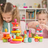 OESSUF Stacking Rocks - 26Pcs Stacking Blocks, Balancing Stacking Stones for Toddler Sorting Educational Toys