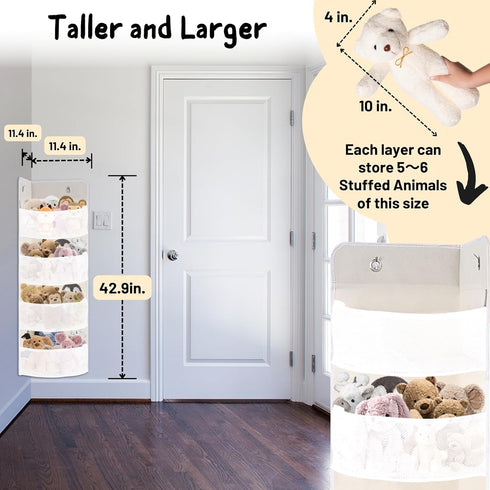 Soft Corner Shelf | Child-Friendly Wall Mount Storage | Safe Hanging Organizer for Toys, Sundries, Diapers, Stuffed