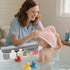 Elbow Set Roslim Bath Kneeler and Rest Pad - Quick Dry Soft Bath Mat Bundle - Non-Slip Durable Foam Kneeling Pads