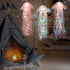 Glitter Iridescent Jellyfish Hanging Decor Blue Purple Jellyfish Kit for Under The Sea Little Mermaid Party Decoration