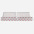 Baseball Themed Muslin Quilted Changing Pad Cover in Red/Grey