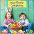 18 3D Pcs Easter Eggs with Print Animal Prefilled Easter Eggs with Toys Inside Easter Egg Fillers for Kids Boys Girls