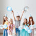 Aoriher 45 Pieces Elephant Balloon 12 Inch for Baby Shower, Gender Reveal Animal Themed Birthday Party Supplies (Blue,