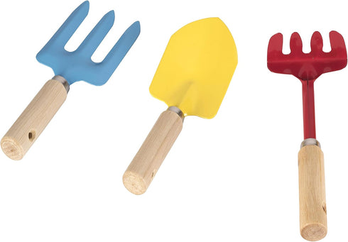 Set Little Gardener Tool with Garden Tools Bag for Kids Gardening - Kit includes Watering Can, Children Gardening