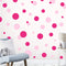 Wall Decor Dots, Polka Dot Wall Decals for Girls Room, Bedroom Kids Art Stickers (Lt & DK Pink)