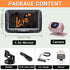 Rohent 1080P 360 150 0-5, Car Baby Monitor for Baby Girls - HD, Adjustable, Night Vision, Wide-Angle Lens, Easy